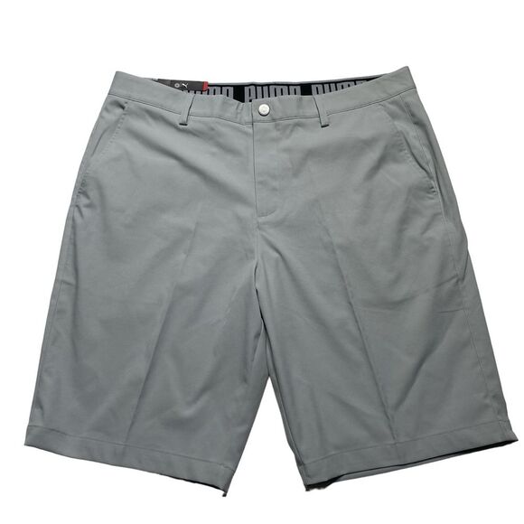 Puma Performance Fit Essential Pounce Golf Shorts Gray Sz 38 NWT - Picture 1 of 15